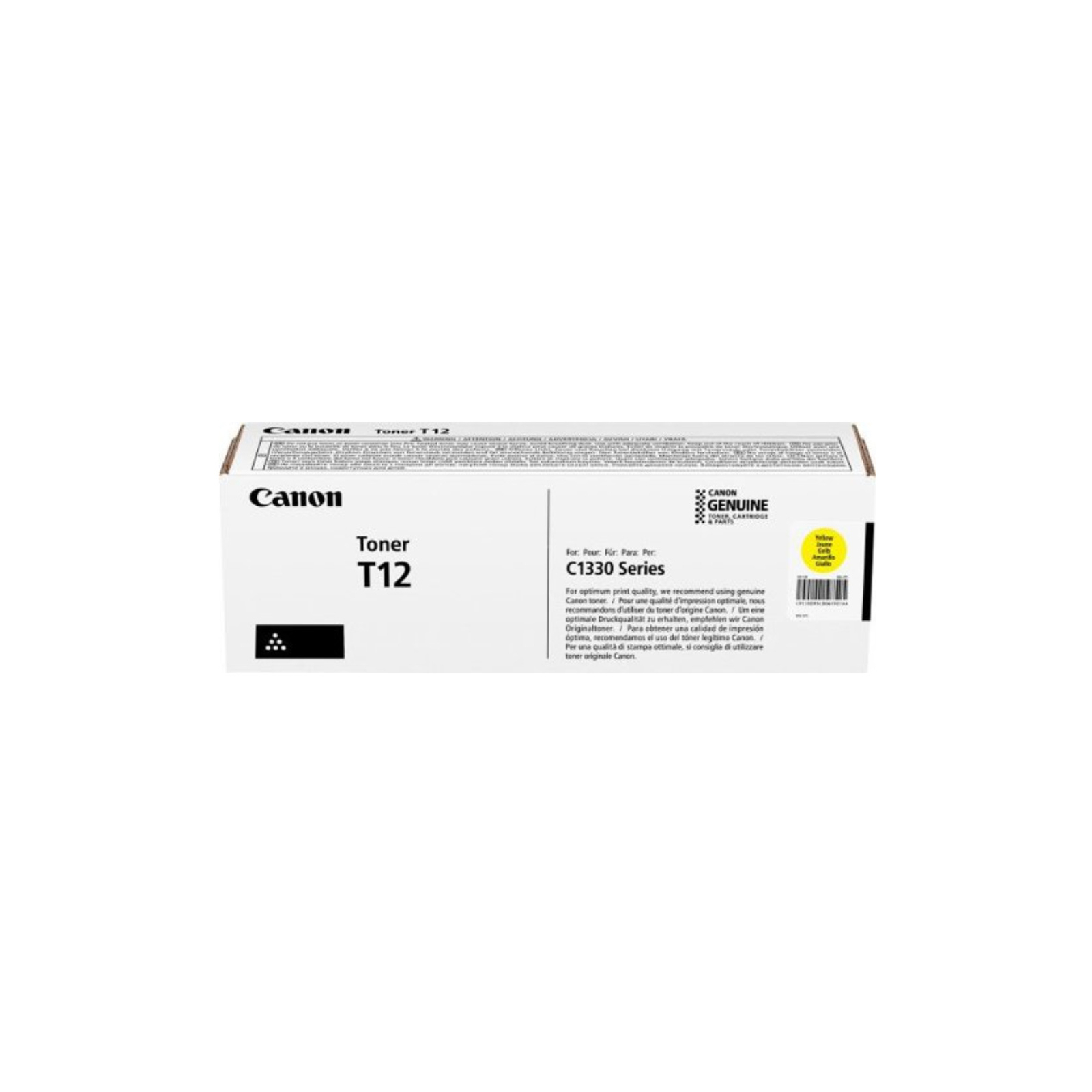 Тонер-картридж Canon T12 Yellow (5095C006AA)
