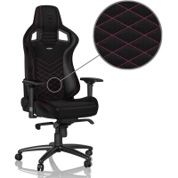 Кресло игровое Noblechairs Epic Black/Pink (NBL-PU-PNK-001) изображение 3