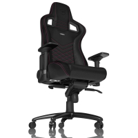 Кресло игровое Noblechairs Epic Black/Pink (NBL-PU-PNK-001) изображение 6