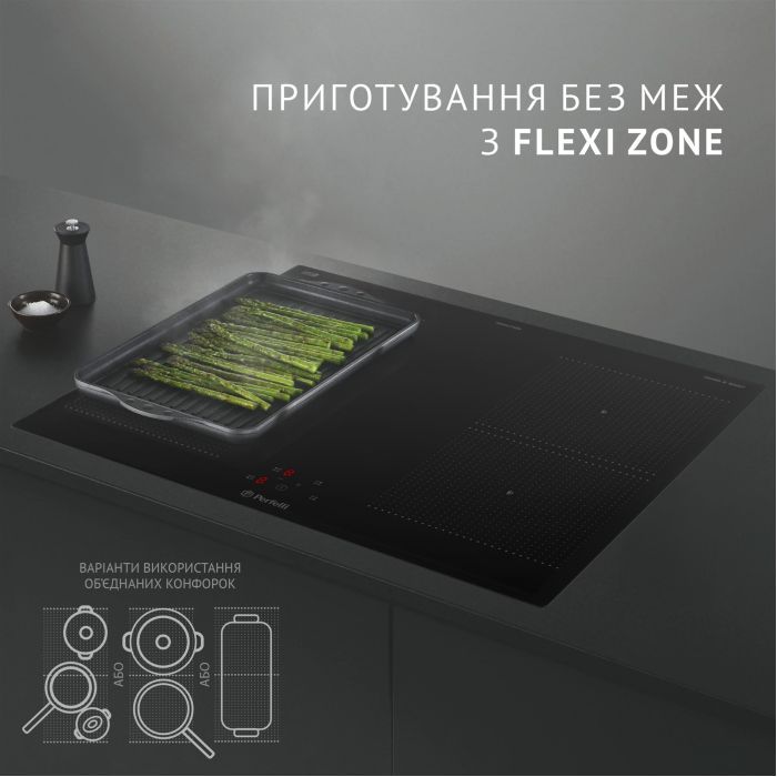 Варочна поверхня Perfelli HI 674 GR зображення 10