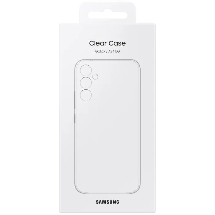 Чехол для мобильного телефона Samsung Samsung A34 Clear Case Transparency (EF-QA346CTEGRU) изображение 6