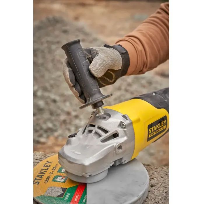 Шліфувальна машина Stanley FatMax, 2000W, 6500 об/хв, d=230 мм, 5.2 кг (FMEG232) зображення 12