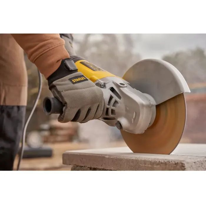 Шліфувальна машина Stanley FatMax, 2000W, 6500 об/хв, d=230 мм, 5.2 кг (FMEG232) зображення 3