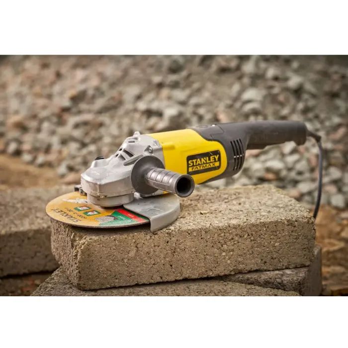 Шліфувальна машина Stanley FatMax, 2000W, 6500 об/хв, d=230 мм, 5.2 кг (FMEG232) зображення 7