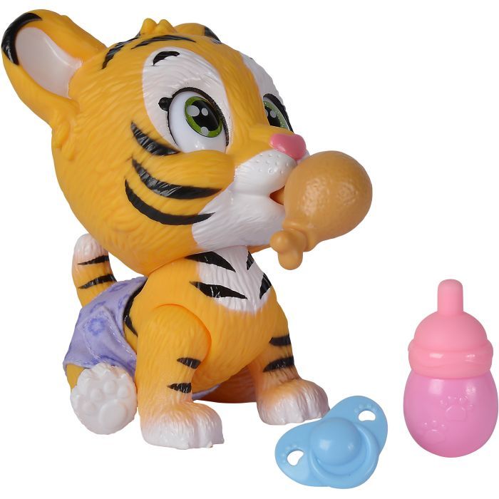 Ігровий набір Simba Pamper Petz Тигреня, що п'є і писає з кольоровою лапкою 3 аксесуарів-сюрпризу (5953575) зображення 8