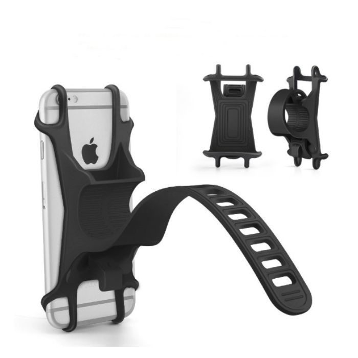 Держатель для смартфонов Velotrade BC-B711 4"-5,5" Black (HFS-003) изображение 2