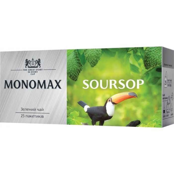 Чай Мономах Soursop 25х1.5 г (mn.18373)