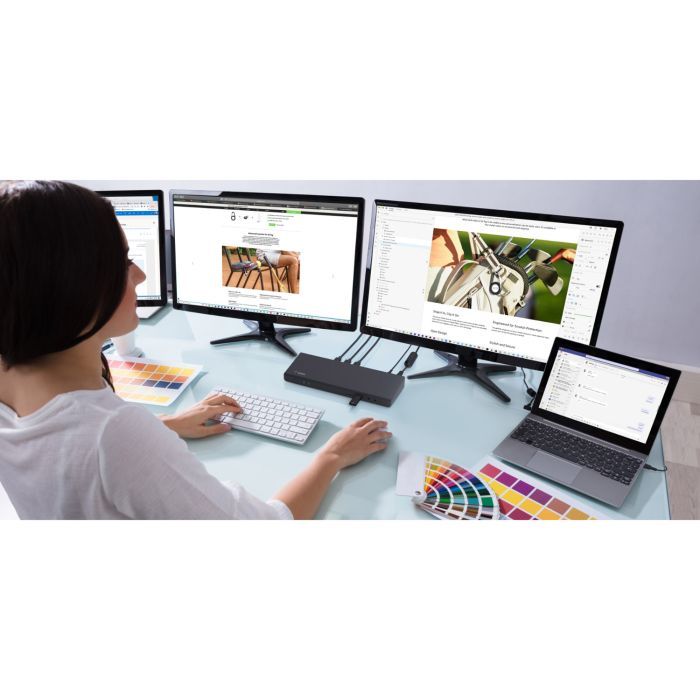 Порт-репликатор Belkin USB-C Universal Triple Display Dock (INC007VFBK) изображение 9