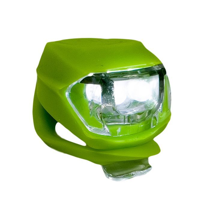 Комплект велофар Good Bike Silicone LED Green (92325Green-IS) зображення 2