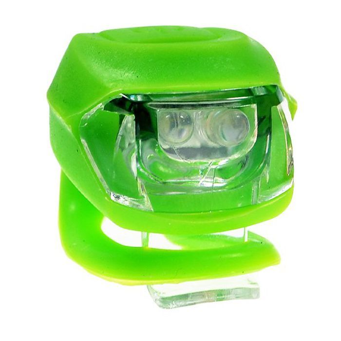 Комплект велофар Good Bike Silicone LED Green (92325Green-IS) зображення 3
