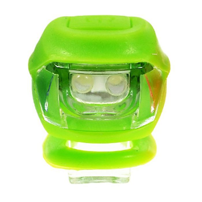 Комплект велофар Good Bike Silicone LED Green (92325Green-IS) зображення 4