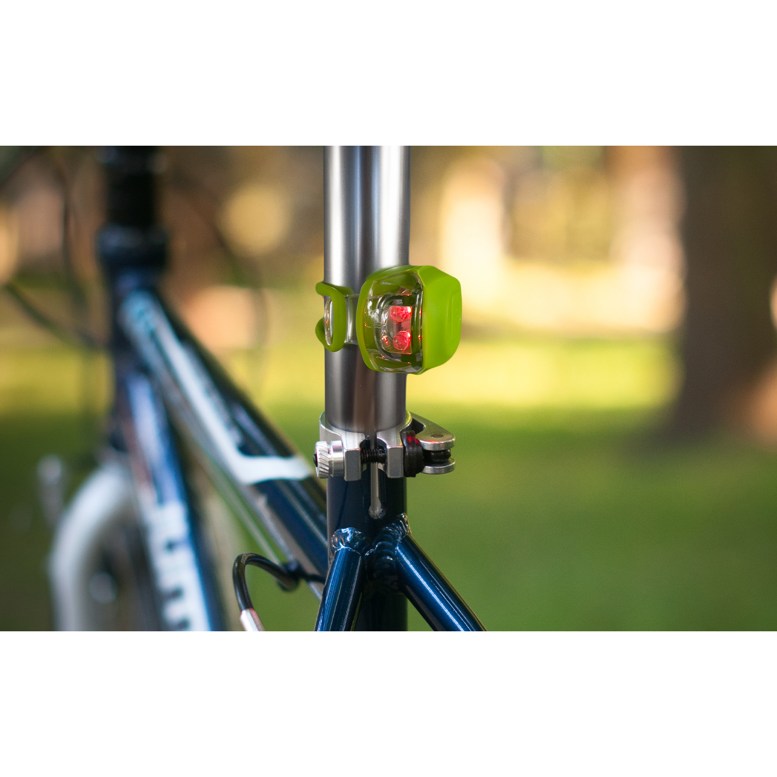 Комплект велофар Good Bike Silicone LED Green (92325Green-IS) изображение 7