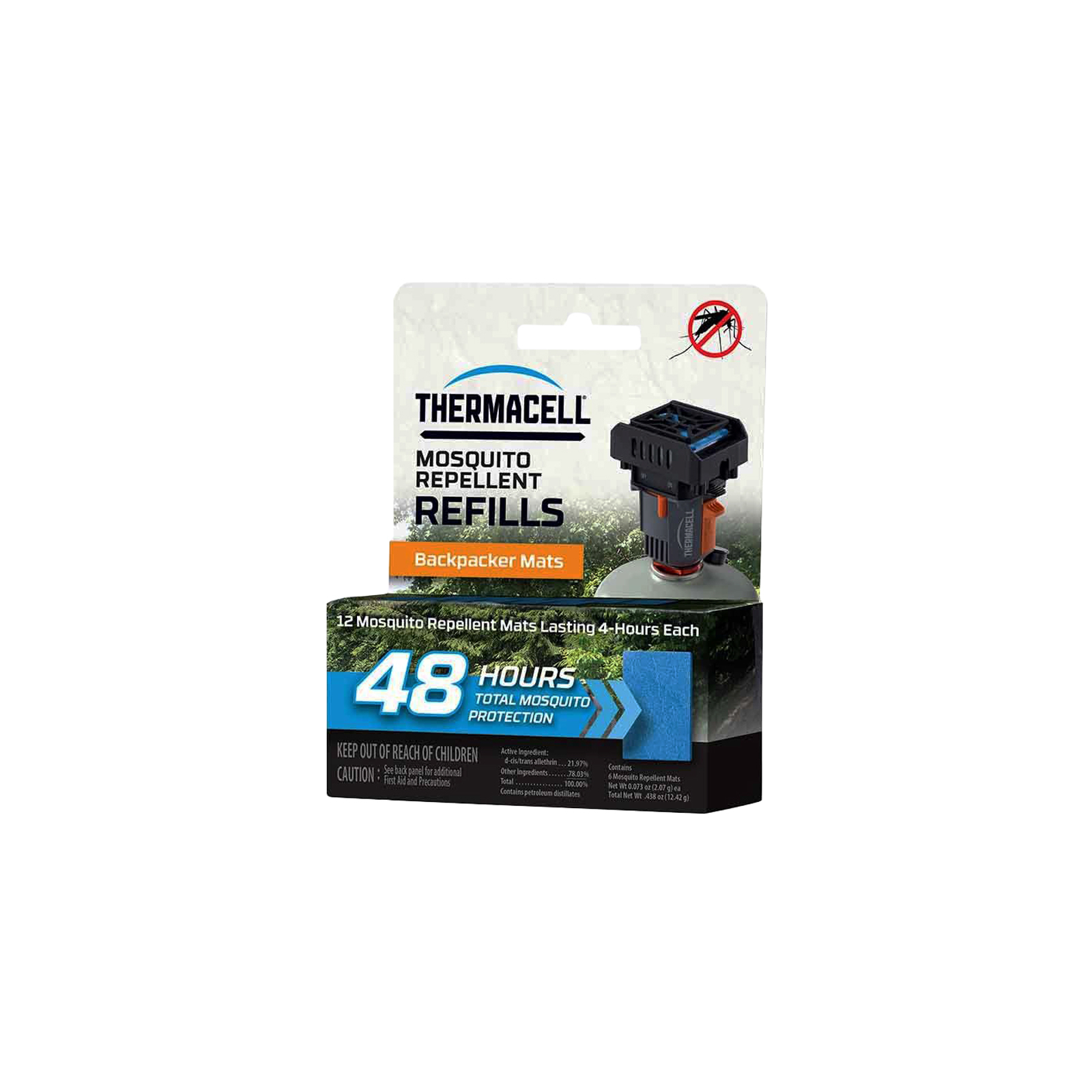 Пластины для фумигатора Тhermacell M-48 Repellent Refills Backpacker (1200.05.30)