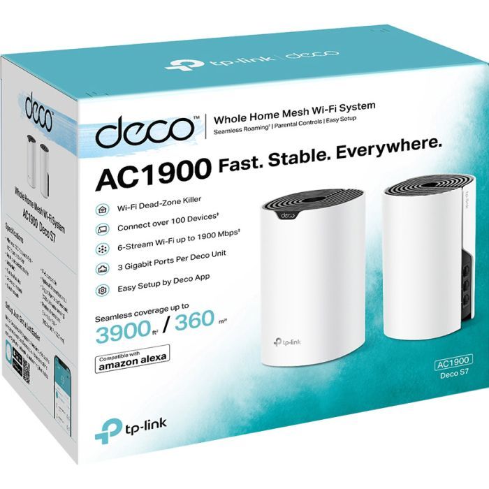 Точка доступа Wi-Fi TP-Link DECO-S7-2-PACK изображение 3