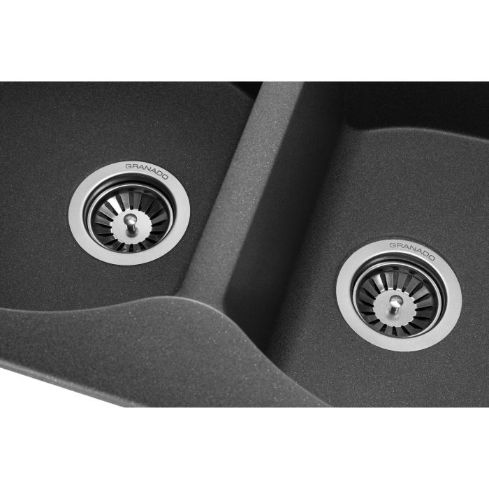 Мийка кухонна GRANADO CORDOBA black shine (gr1201) зображення 3