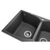 Мийка кухонна GRANADO CORDOBA grafito (gr1209) зображення 5