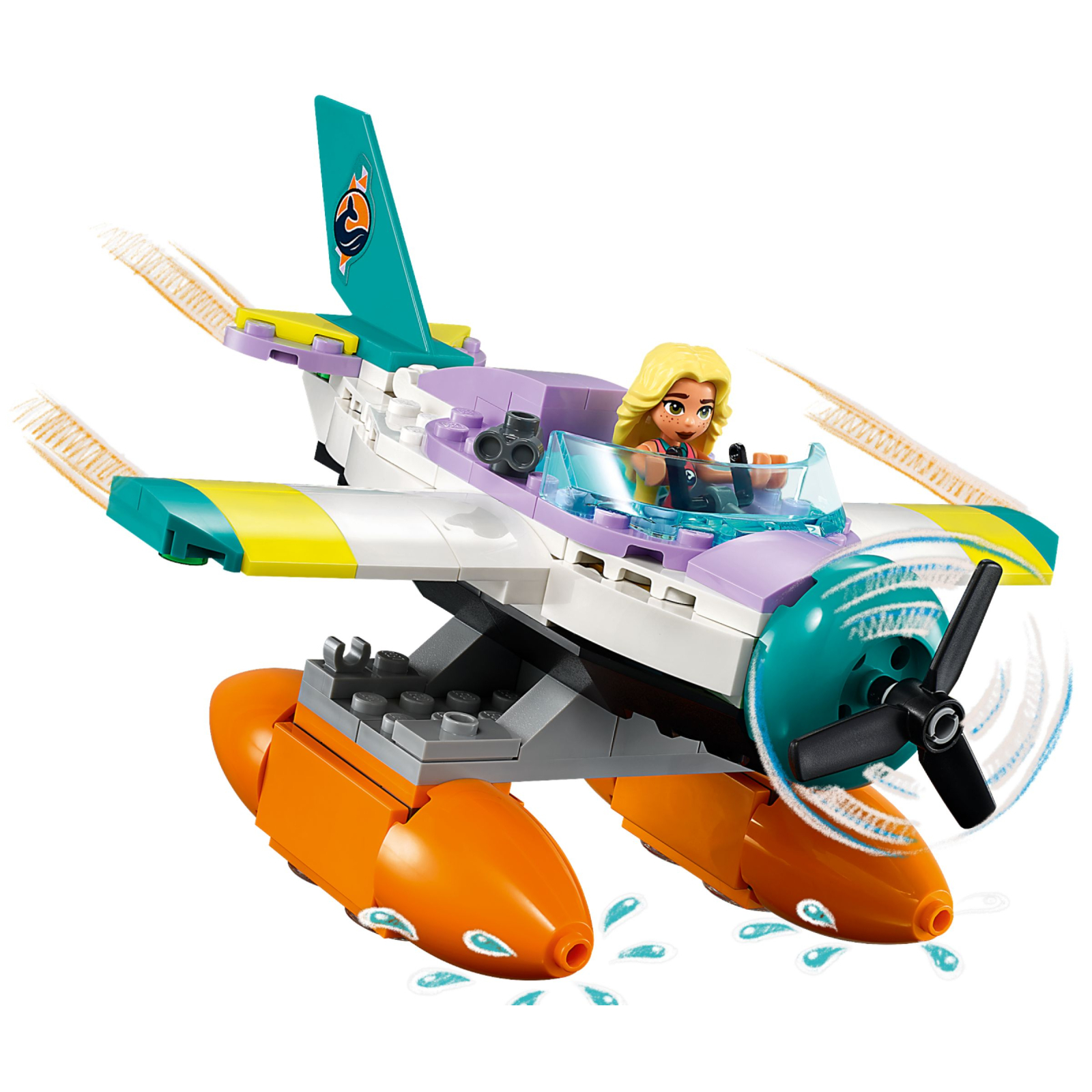 Конструктор LEGO Friends Спасательный гидроплан (41752) изображение 4