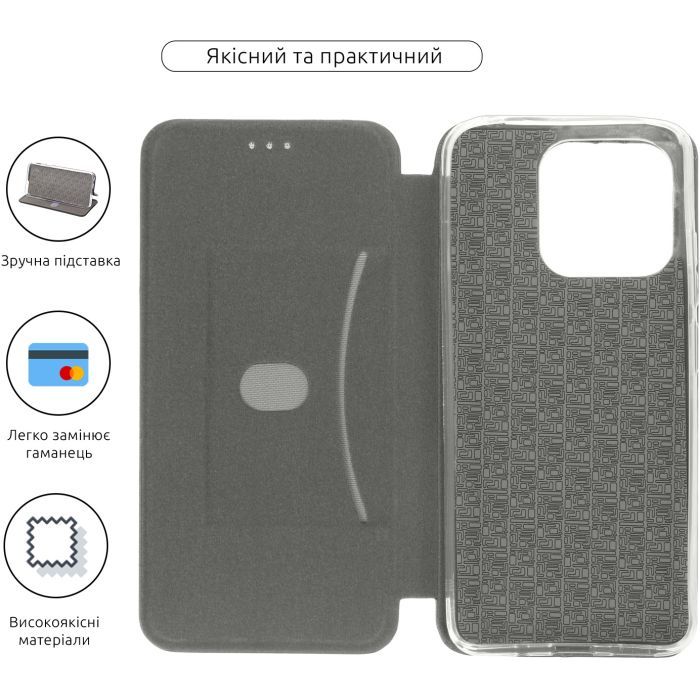 Чохол до мобільного телефона Armorstandart G-Case Xiaomi Redmi 12С / 11A Black (ARM65969) зображення 3