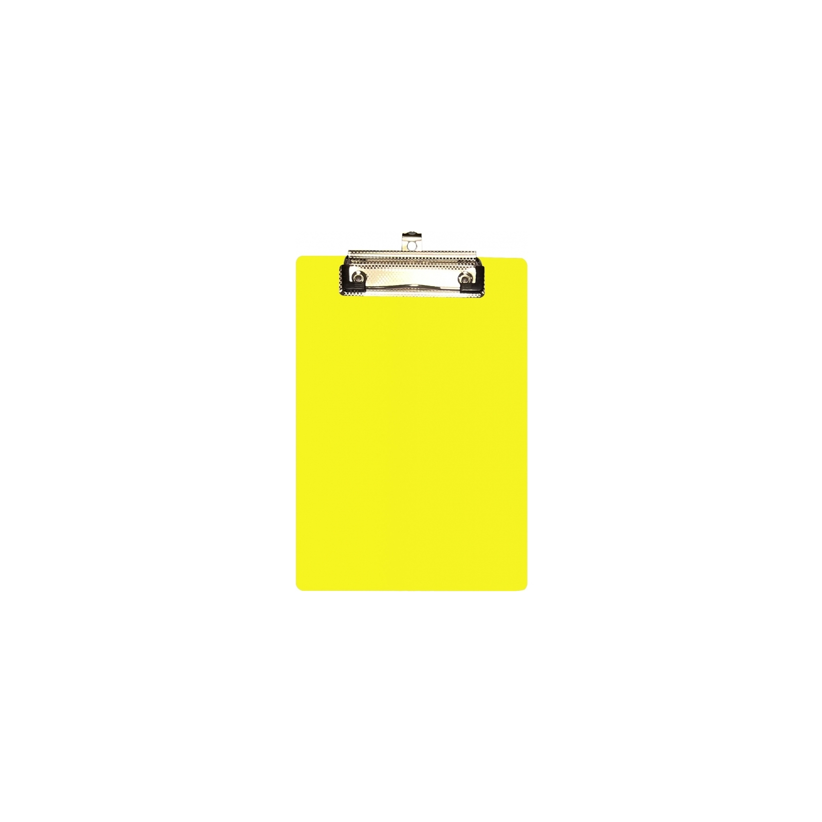 Клипборд-папка Economix A5 с прижимом и подвесом, пластик, желтый (E30157-85)