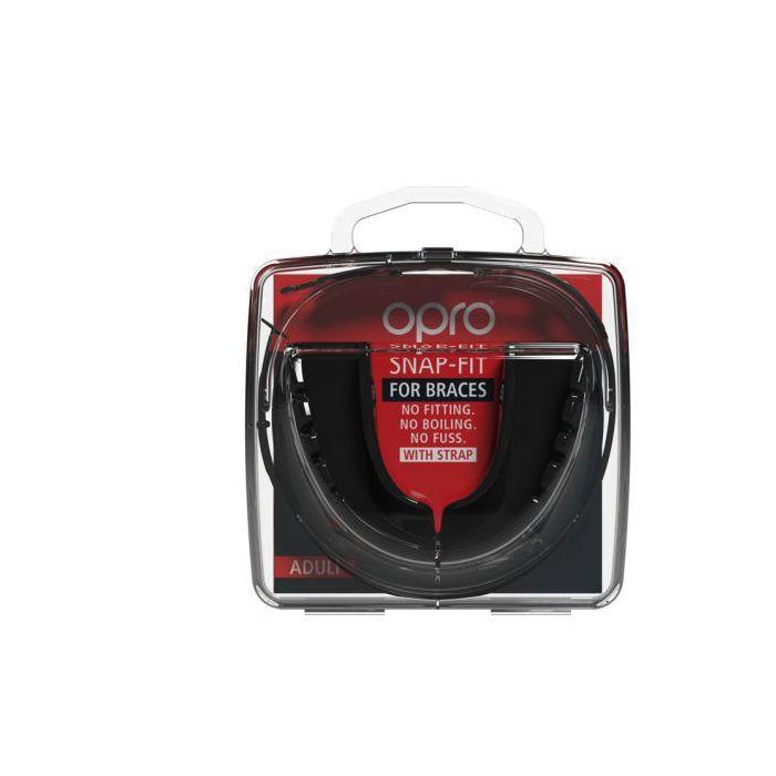 Капа Opro Snap-Fit Braces під брекети Black (SN_Braces_Black) изображение 4