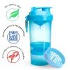 Шейкер спортивный SmartShake Original2GO 600ml Neon Blue (10560102) изображение 9