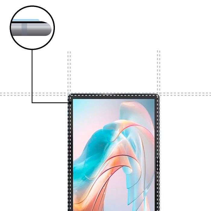 Скло захисне BeCover Oscal Pad 13 10.1" (709616) зображення 5