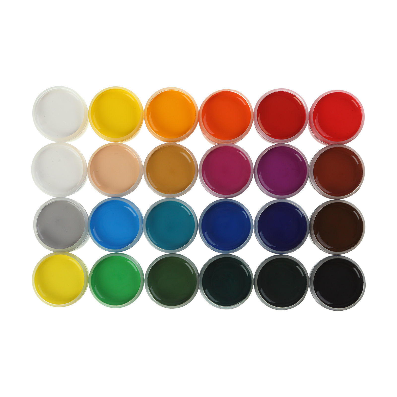 Гуашеві фарби ZiBi KIDS Line -2 гуаш, 24 кольорів х 20 мл (ZB.6614) зображення 3