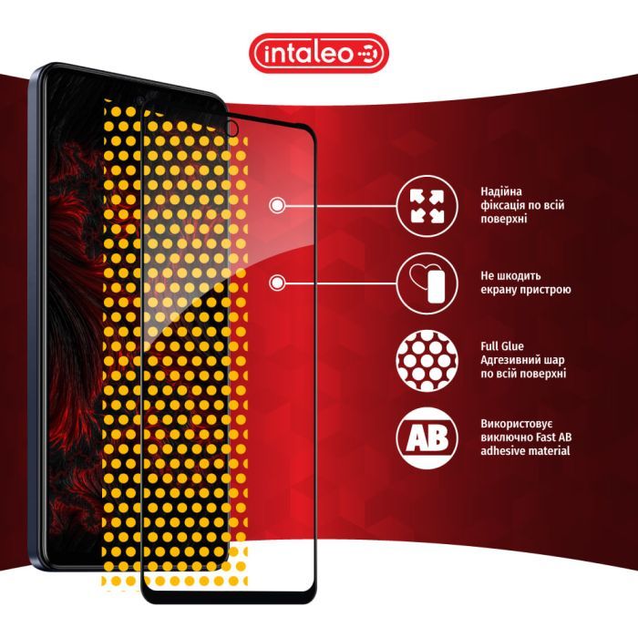 Стекло защитное Intaleo Full Glue Tecno Spark 10 Pro (1283126580628) изображение 5