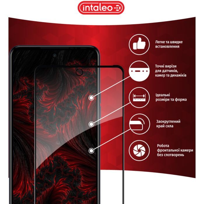 Стекло защитное Intaleo Full Glue Tecno Spark 10 Pro (1283126580628) изображение 6