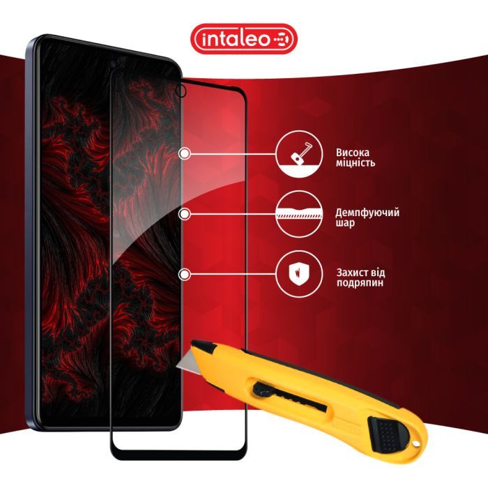 Стекло защитное Intaleo Full Glue Tecno Spark 10 Pro (1283126580628) изображение 7