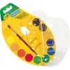 Акварельные краски Crayola палитра 12 шт с кисточкой (53-8434)