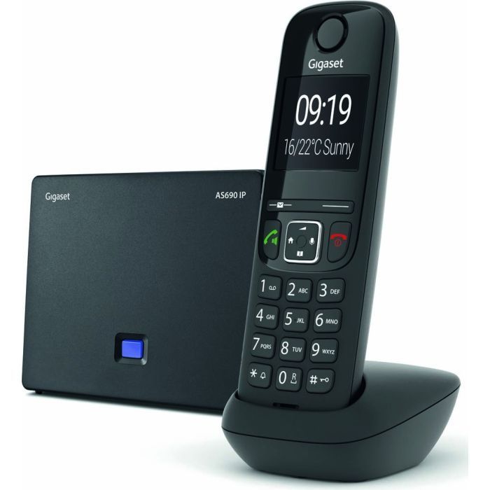 IP телефон Gigaset AS690 IP BLACK (S30852H2813S301) изображение 2