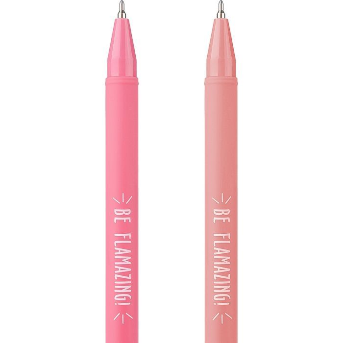 Ручка шариковая Yes Caribbean flamingo 0,7 мм синяя (412003) изображение 3