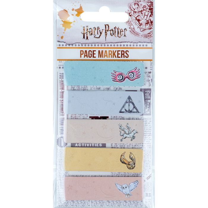 Стікер-закладка Kite паперова з малюнком Harry Potter 100 шт, 5х20 шт (HP23-480) зображення 2