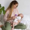 Соска Baboo силиконовая, широкая горлышка, медленный поток, 0+ мес (4-110) изображение 7