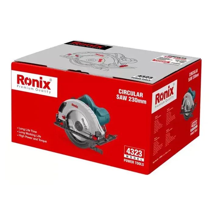 Дискова пила Ronix циркулярна 2800Вт, 235мм (4323) зображення 10