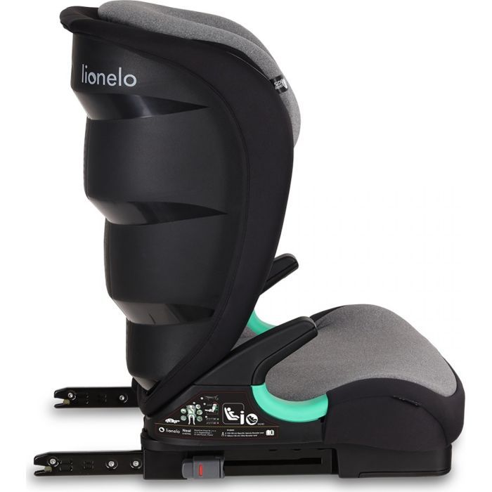 Автокресло Lionelo Neal 15-36 кг Black Onyx (LO-NEAL BLACK ONYX) изображение 4