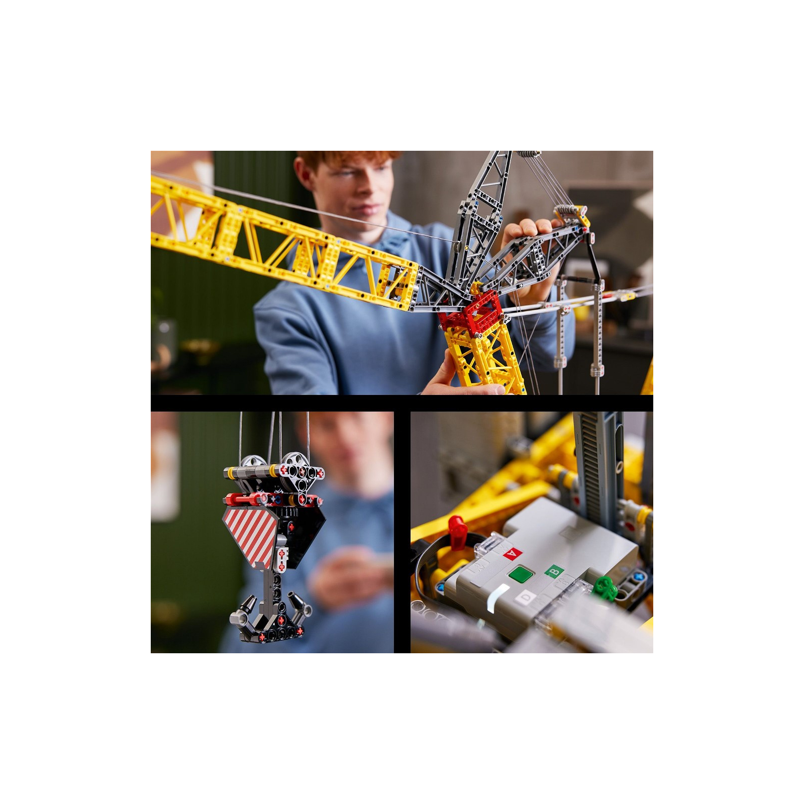 Конструктор LEGO Technic Гусеничний підйомний кран Liebherr LR 13000 2883 деталі (42146) зображення 7