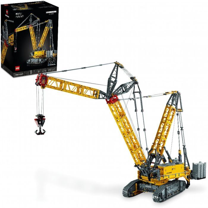 Конструктор LEGO Technic Гусеничный подъемный кран Liebherr LR 13000 2883 детали (42146) изображение 9