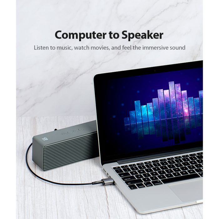 Звуковая плата Vention Audio USB 1х3,5mm jack 4pin Metal (OMTP-CTIA) (CDLH0) изображение 6