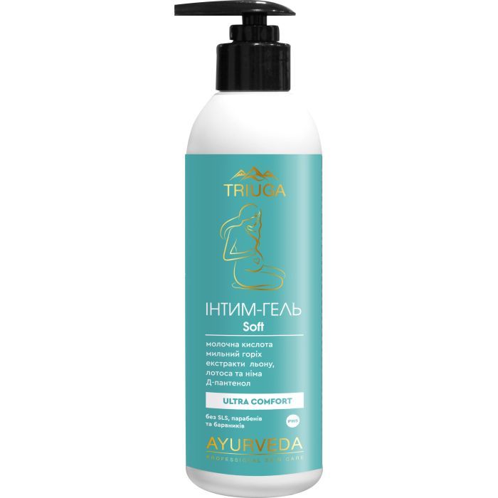 Гель для интимной гигиены Triuga Ayurveda Soft Ultra Comfort 300 мл (4820164640616)