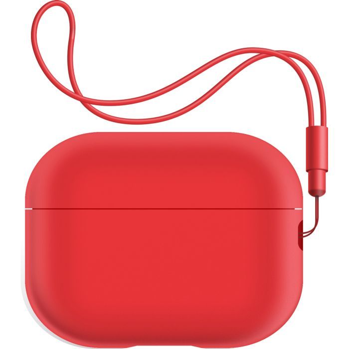 Чехол для наушников Armorstandart Silicone Case with straps для Apple Airpods Pro 2 Pink Purple (ARM68613)