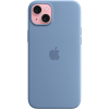Чехол для мобильного телефона Apple iPhone 15 Silicone Case with MagSafe Winter Blue (MT0Y3ZM/A) изображение 2
