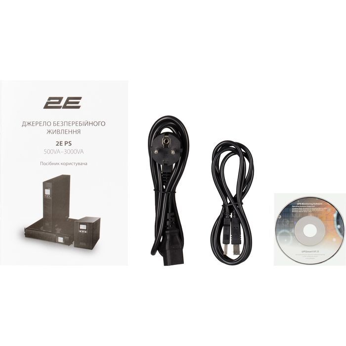 Пристрій безперебійного живлення 2E PS1500RT 1200W (2E-PS1500RT) зображення 6