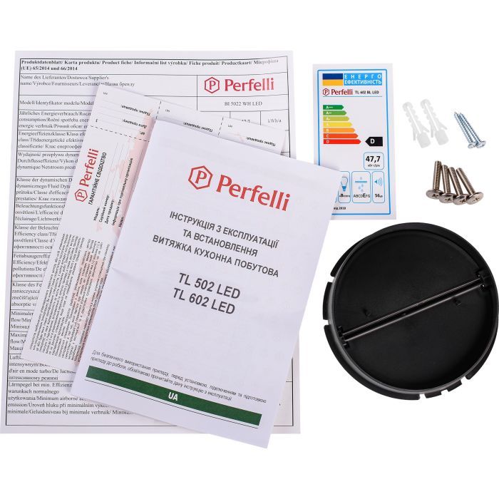 Витяжка кухонна Perfelli TL 602 I LED зображення 11