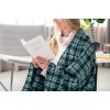 Плед Ardesto Fleece клітинка зелена 160х200 см (ART0702PB) зображення 4