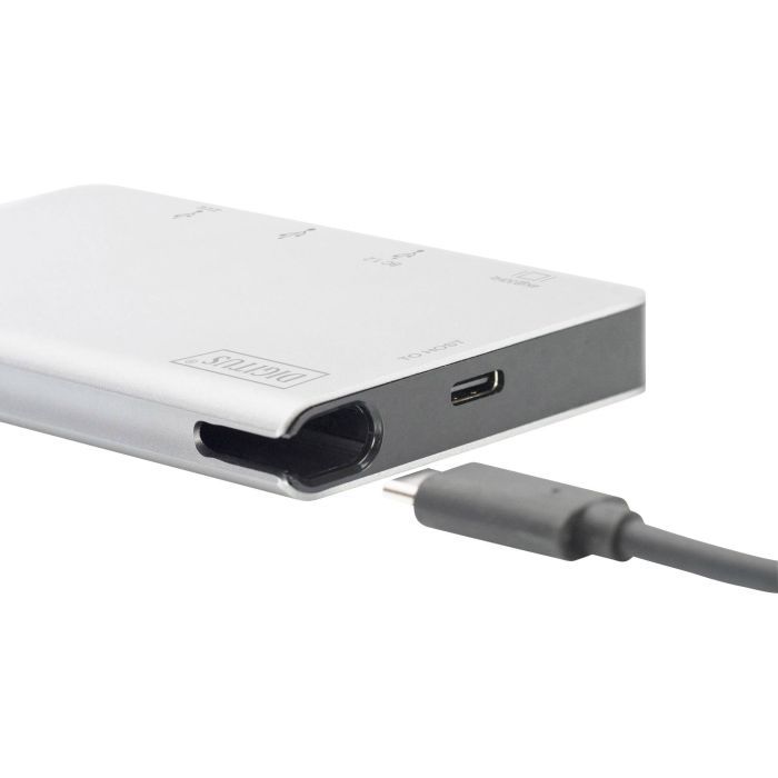 Порт-реплікатор Digitus Travel USB-C, 6 Port (DA-70867) зображення 5