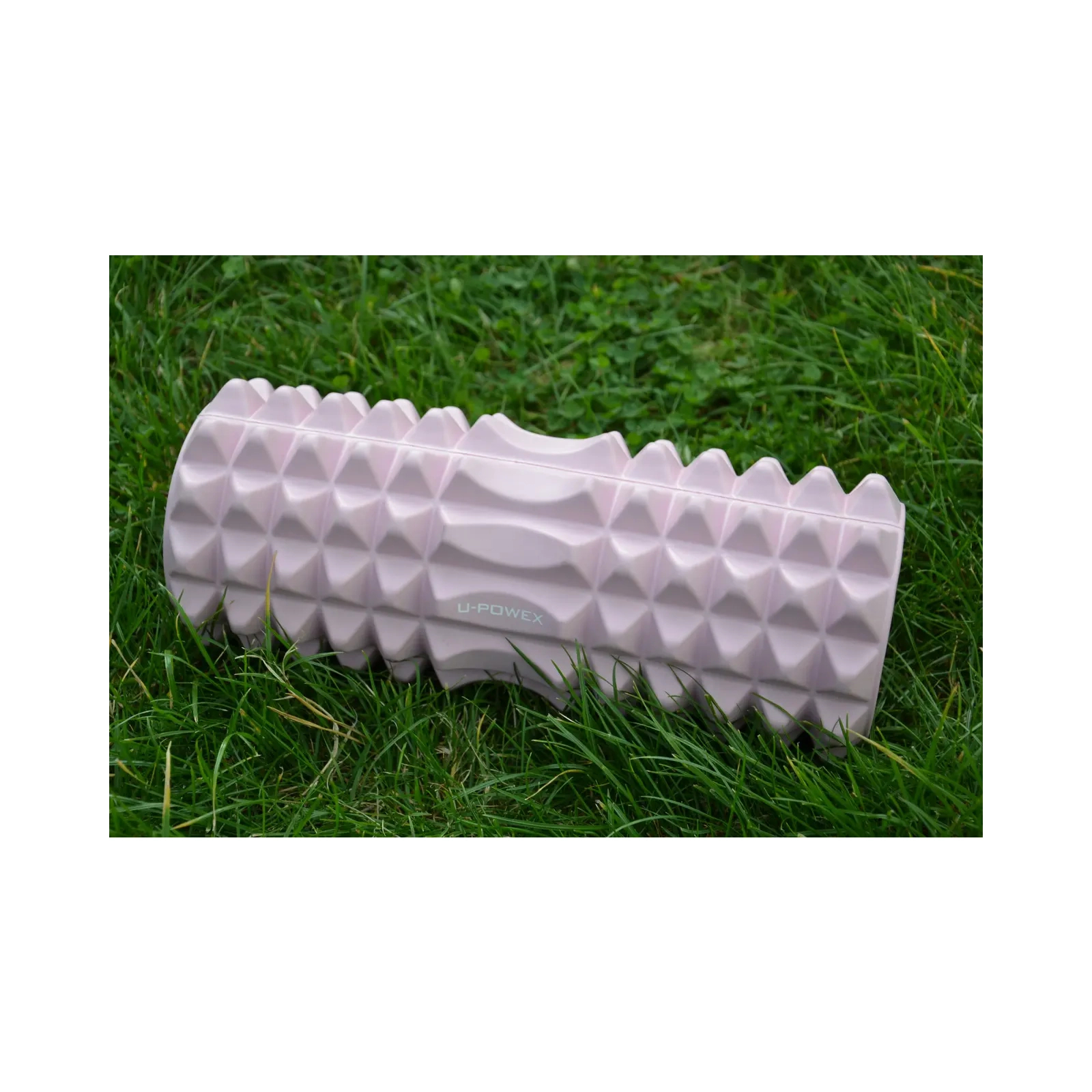 Масажний ролик U-Powex UP_1010 EVA foam roller 33x14см Type 2 Pink (UP_1010_T2_Pink) зображення 8