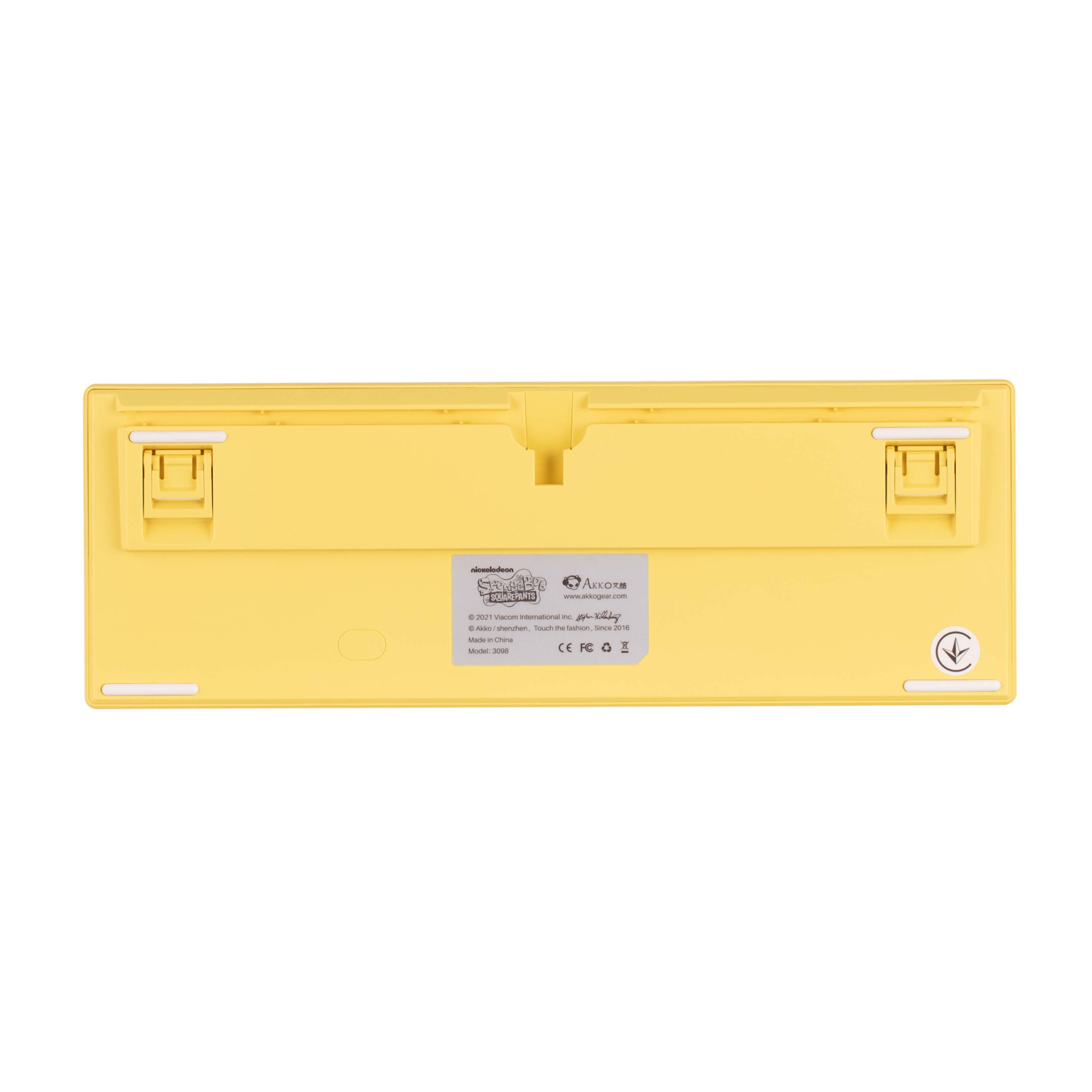 Клавиатура Akko 3098S Sponge Bob 98Key CS Starfish Hot-swappab USB UA RGB Yellow (6925758613897) изображение 4