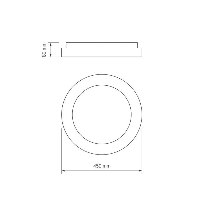 Світильник Videx EDGE-RC-72W-WH (VLE-ERC-72W) зображення 5